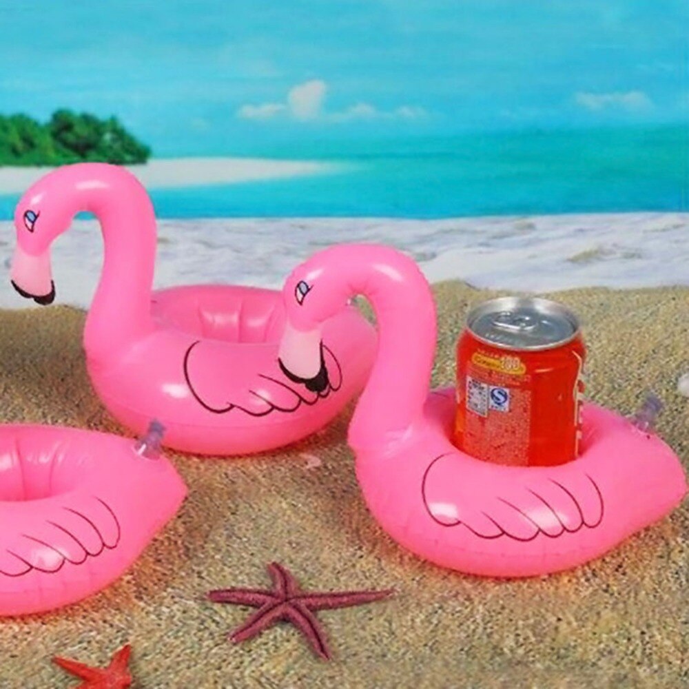 25 Types Pool Float Flamingo Drink Holder Inflatable Floating Swimming Pool Beach Party Swim Beverage Cup Holders