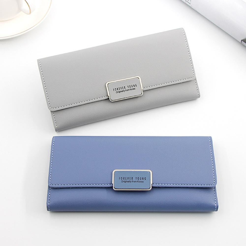 Wallet long Zipper Multi Card Position Leather Coin Purse women Card Holder Leather wallet women casual wallet