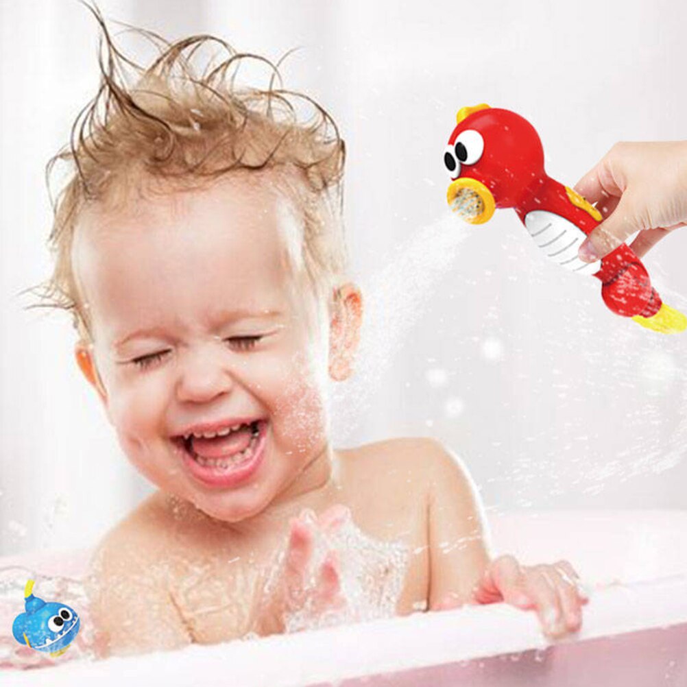 Baby badspeelgoed elektrisch zeepaardje walvis watersproeier douche speelgoed badsproeier waterpomp gereedschap dieren bad zwemmen water speelgoed  #10