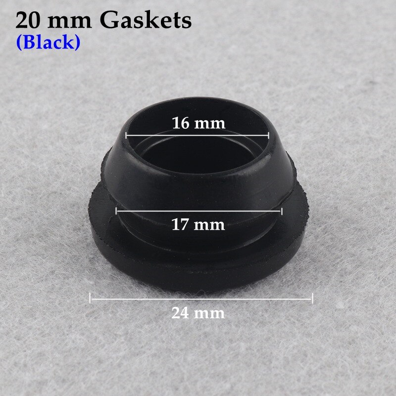 2 stücke 16mm Tropf Irrigaton Schlauch Anschlüsse Tropf Schlauch Armaturen Schloss Mutter Rohr Gelenke Micro Bewässerung System Garten Wasser stecker: 20mm Washer