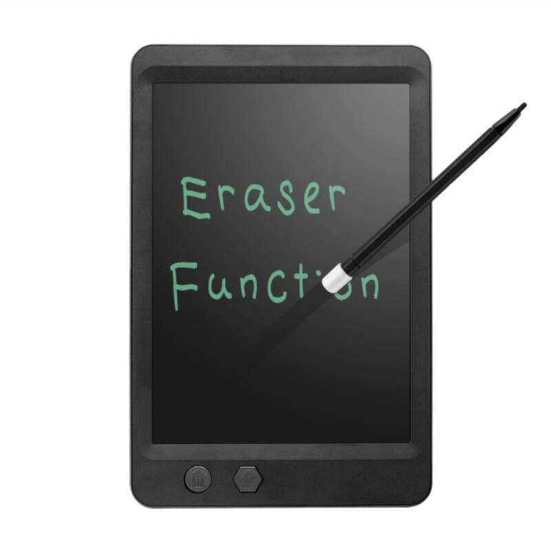 LCD Schrijven Tekening Tablet Veilig Beschermende Draagbare Kids Kinderen Doodle Board geavanceerde LCD drukgevoelige technologie: Black