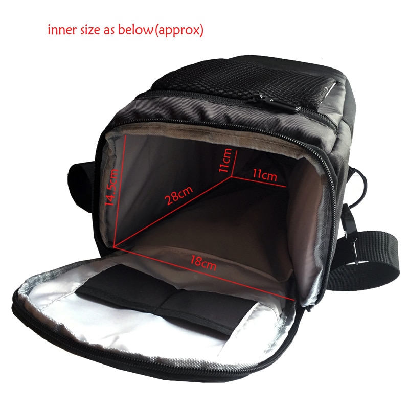 DSLR Camera Bag Case pouch For Nikon D810 D850 D610 D750 D3X D90 D300 with 70-200mm shockproof shoulder bag XXXL