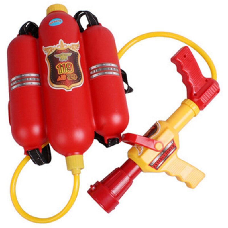 Feuerwehrmann Spielzeug Wasser Spritzgerät Rucksack für freundlicher freundlicher Sommer Spielzeug Party Favors