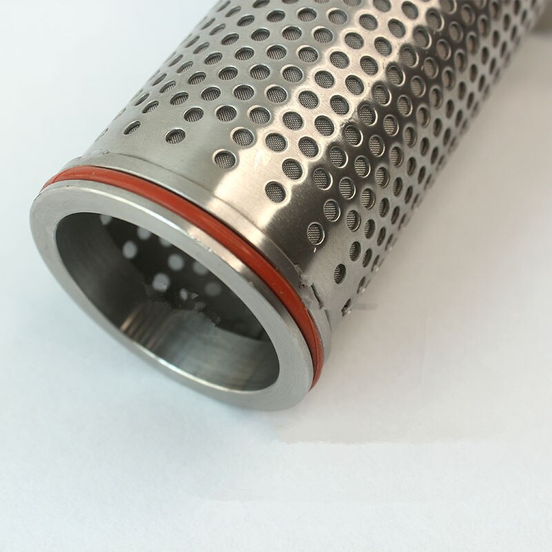 1-1/2" Stainless Steel 316 Sanitary Inline Y Strainer Filter 100 150 Mesh Silicone O-Ring
