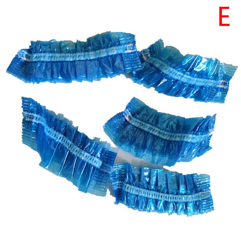 50/100 stk vandtæt engangs øredæksel bad brusebad salon gennemsigtig ørebeskyttelsesdæksel farvning af hår engangs ørebeskyttere: E 50 stk