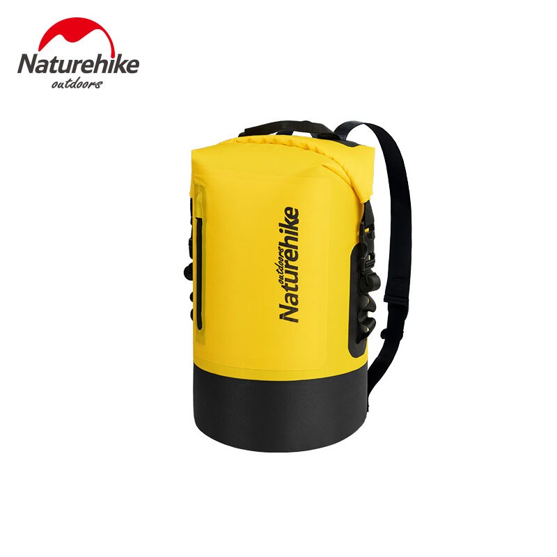 Naturehike udendørs vandtæt taske ultralet camping vandtæt rygsæk drivende svømning tør taske sac etanche: 20l gule