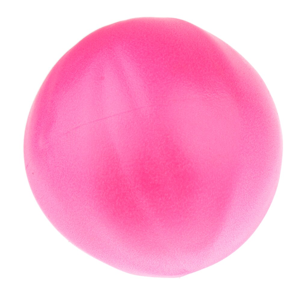 2 Pieces Yoga Ball Physical Fitness Balls Exercise Anti-Burst Mini 15cm Pink For Indoor or Outdoor Use