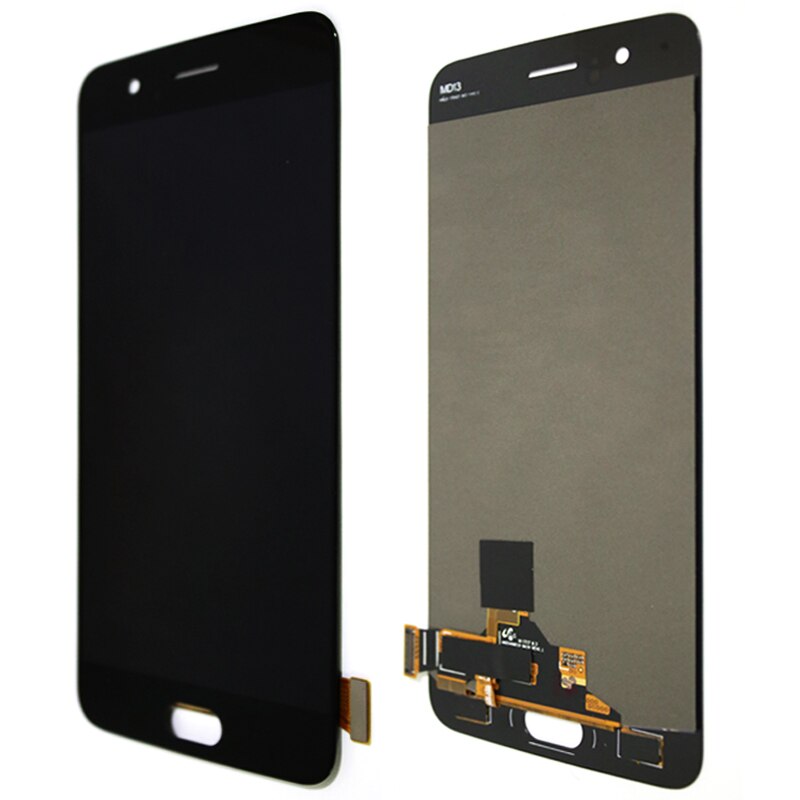 100%  original-displays für oneplus 5 lcd-displays, touchscreen-digitizer-einheit, super-amoled-display für 1+ 5 a5000 lcd-panels