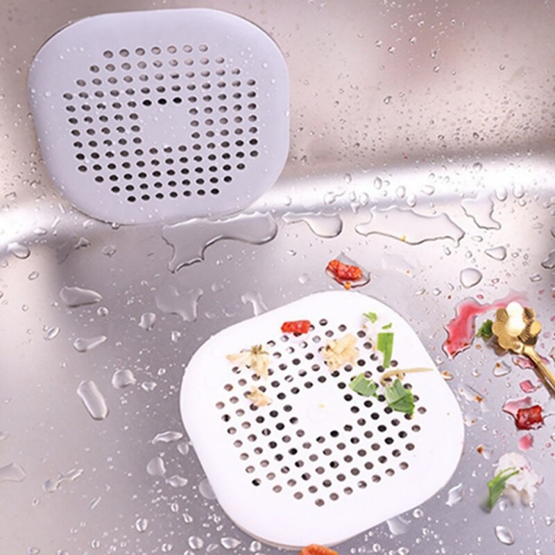 Waschbecken Abfluss Sieb Haar Fänger Gummi Dusche Badewanne umhauen Filter Wasser Stopper Silikon Deodorant Stecker Pro Küche2 f2