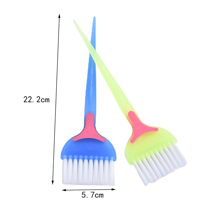 Resin Hair Coloring Brush Hair Dye Hair Brush Resin Fluffy Comb Hairdressing Styling Barber Tool Salon Accessaries