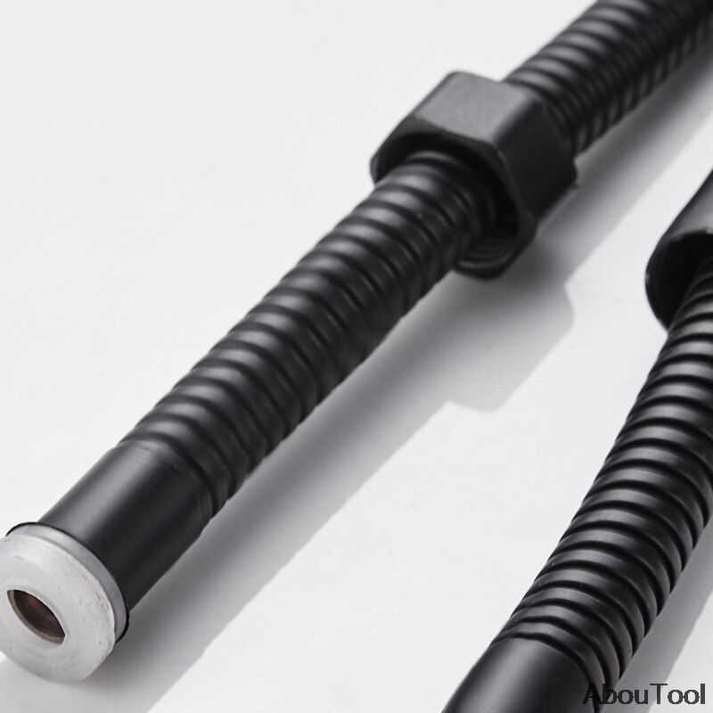 Zwart Doucheslang 150Cm 200Cm Badkamer Kraan Douche Buis Roestvrij Flexibele Slang Sanitair Explosieveilige Zilveren Pijp 1/2