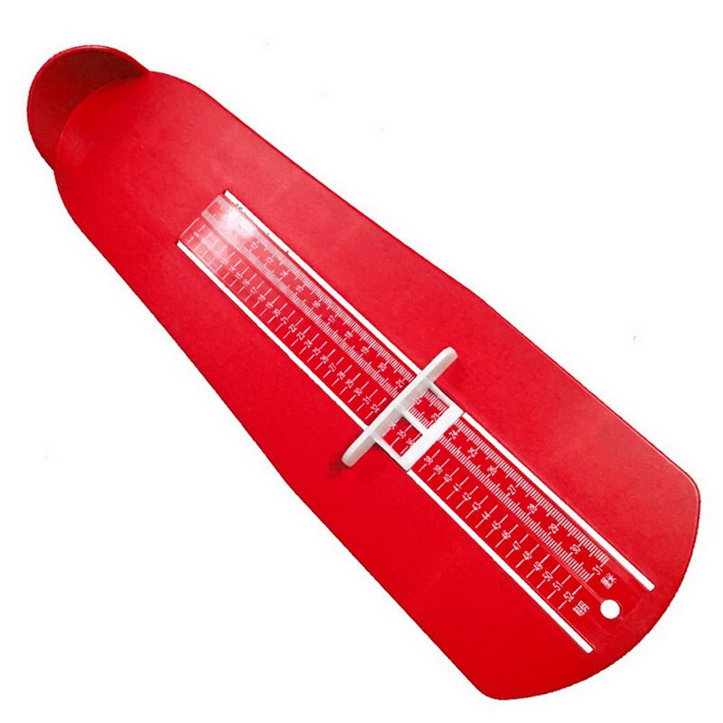 Foot Measuring Device Gauge Shoe Feet Measuring Ruler for kids Adult Shoe#1: red G315834A