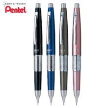 Une pièce Pentel P1035 Kerry crayon mécanique corps en métal 0.5mm 4 couleurs stylo de signature bureau et fournitures scolaires