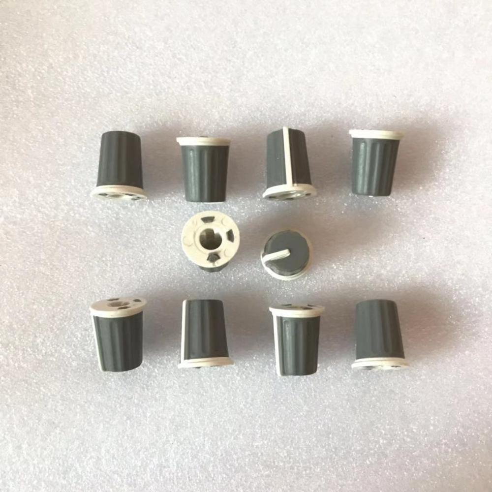 10pcs/lot EQ Cap Equalizer Knob / High School Bass Pot Knob Cap for Pioneer DJ MIXER DJM djm-2000 900 850 750 700 800 Gray Color