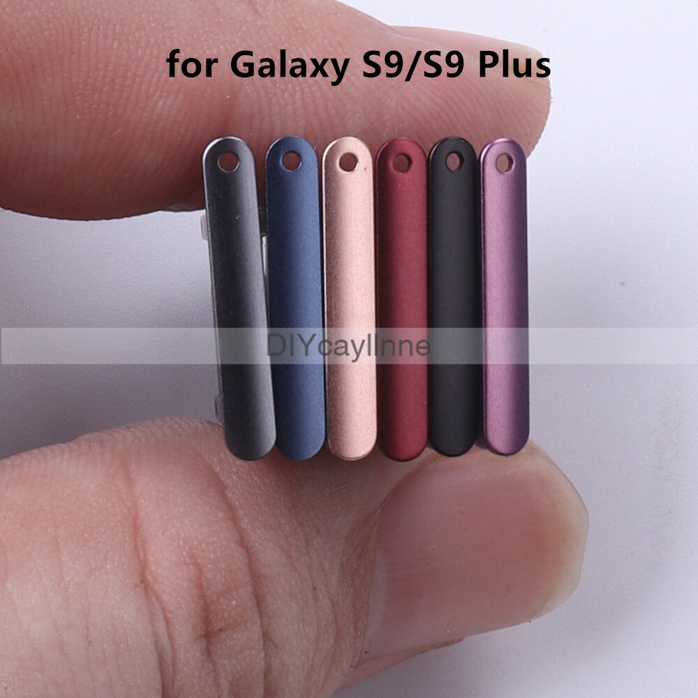 5pcs SIM Card Tray Holder for SamSung Galaxy S8 G950 G955 S9 Plus G960 G65 Singal Dual Adapter Replacement Parts