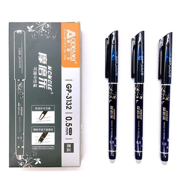 1Pcs Uitwisbare Goocheltrucs Herschrijven De Lettertype Verdwijnen Magic Pen, Verwarming Lettertypen Verdwijnen Gekleurde Kleur Speelgoed: c 1pcs