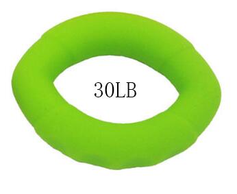 CIMA Hand Grips Rubber Muscle relex Finger Training Ring Exerciser Hand Grip silicone Hand Gripper Gripping Ring equipment: Green