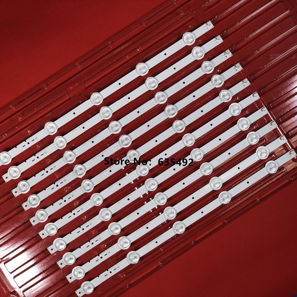 1set=10pcs 395mm LED Backlight strip 5 lamps For s ony KLV-40R470A KDL-40R473A SVG400A81 _REV3_121114 S400DH1-1