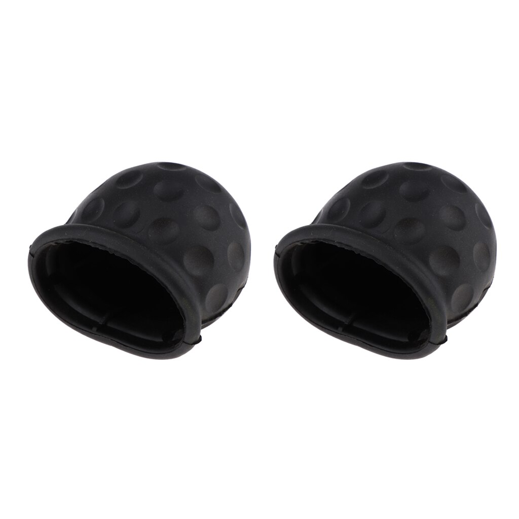 2 x Car Tow Ball Bar Towing Protect Towbar Towball Cap Cover