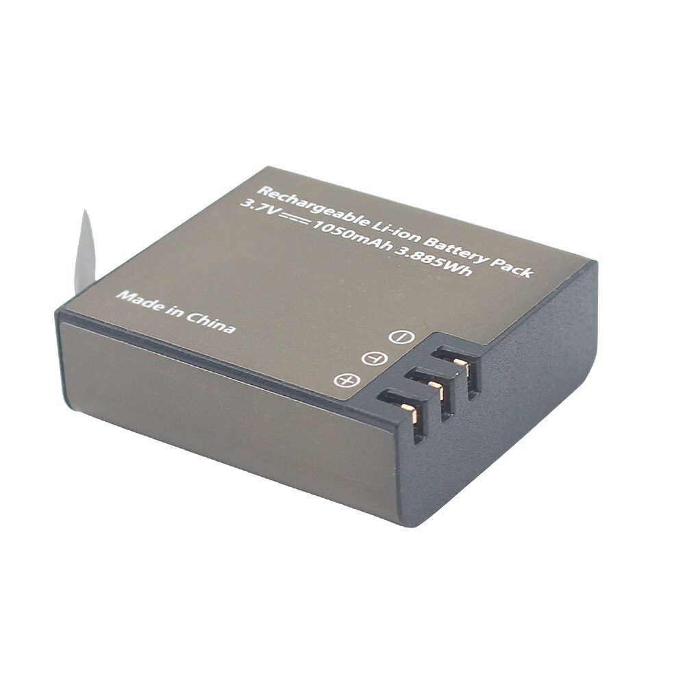GTF 3,7 V PG1050mAH batería para EKEN Cámara de Acción H9 H9 H3 H3R H8PRO H8R H8 pro SJ4000 SJCAM SJ5000 m10 SJ5000X batería de recarga