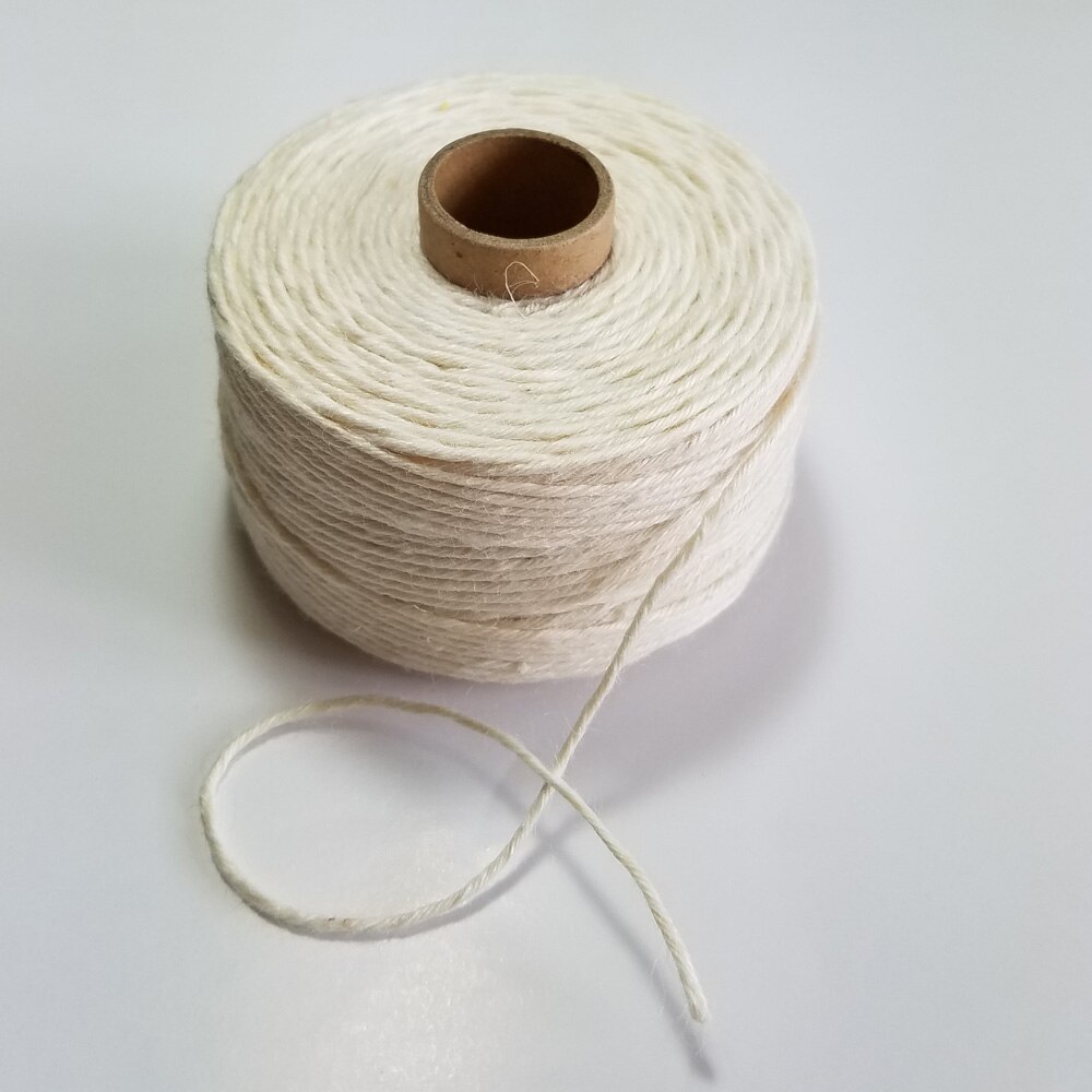 Corde en lin 100% naturel, cordon de ficelle à haute ténacité, 100 m/rouleau, accessoire fait à la main, bricolage