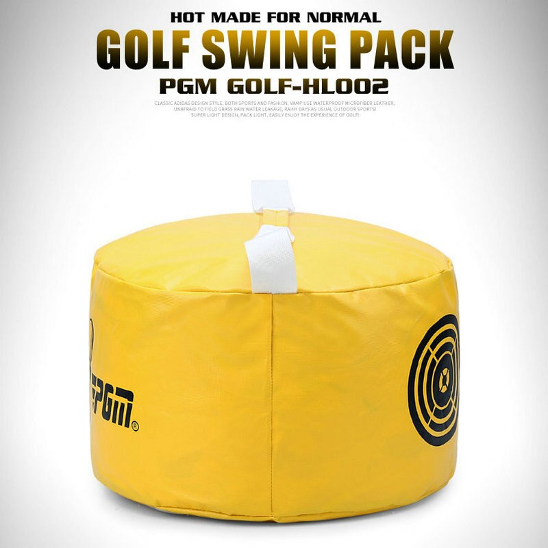 Golf Swing Trainer Bag Golf Power Impact Swing Aid Bag Practice Training Smash Hit Strike Trainer Exercise Package