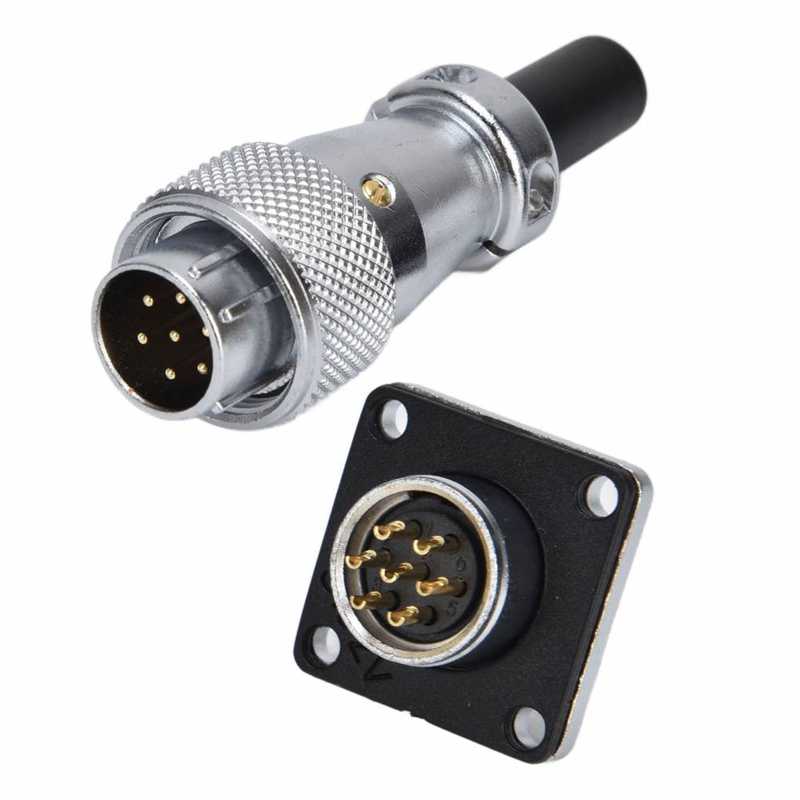 Male Plug Female Socket Connector High Strength Waterproof Explosion Proof Aviation Plug Socket Connector for Industrial Needs