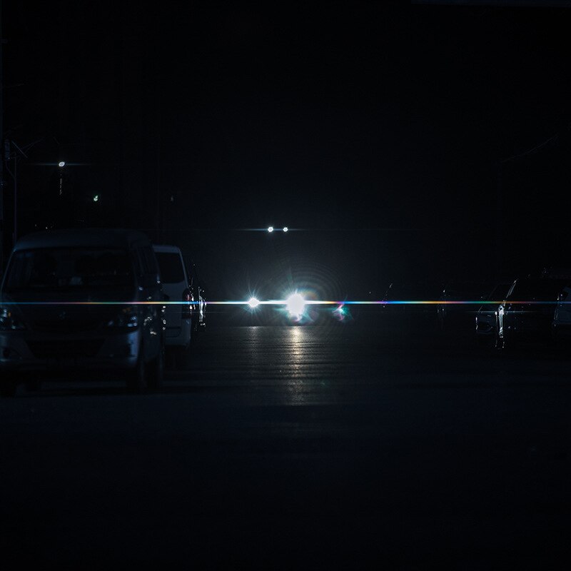 Filtro fotocamera per foto 77mm o 82mm arcobaleno blu spazzolato film Widescreen effetti speciali accessori fotografici