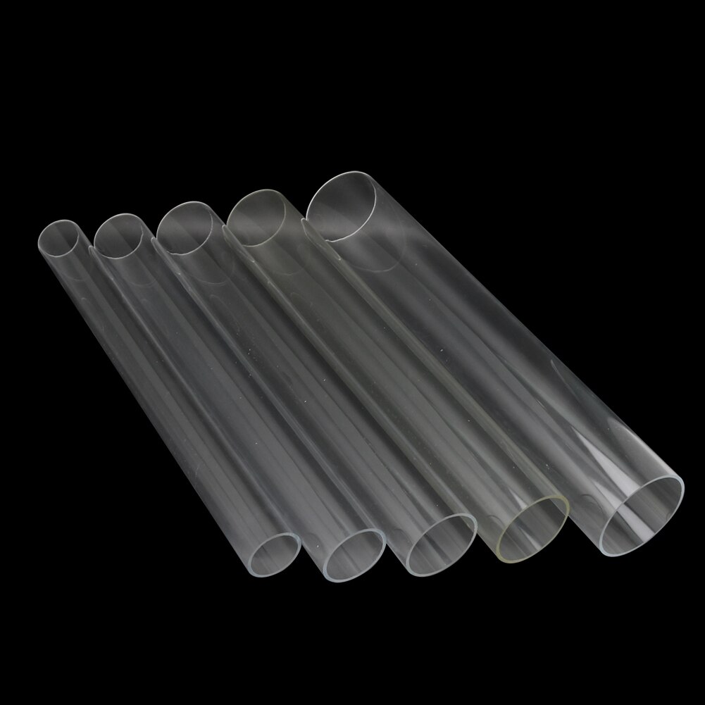 32/40/50/60/70/75/90mm Acryl Rohr transparent Acryl Rohr Fisch Panzer Aquarium Glas Rohr Garten Bewässerung Rohr Anschlüsse 1Pc
