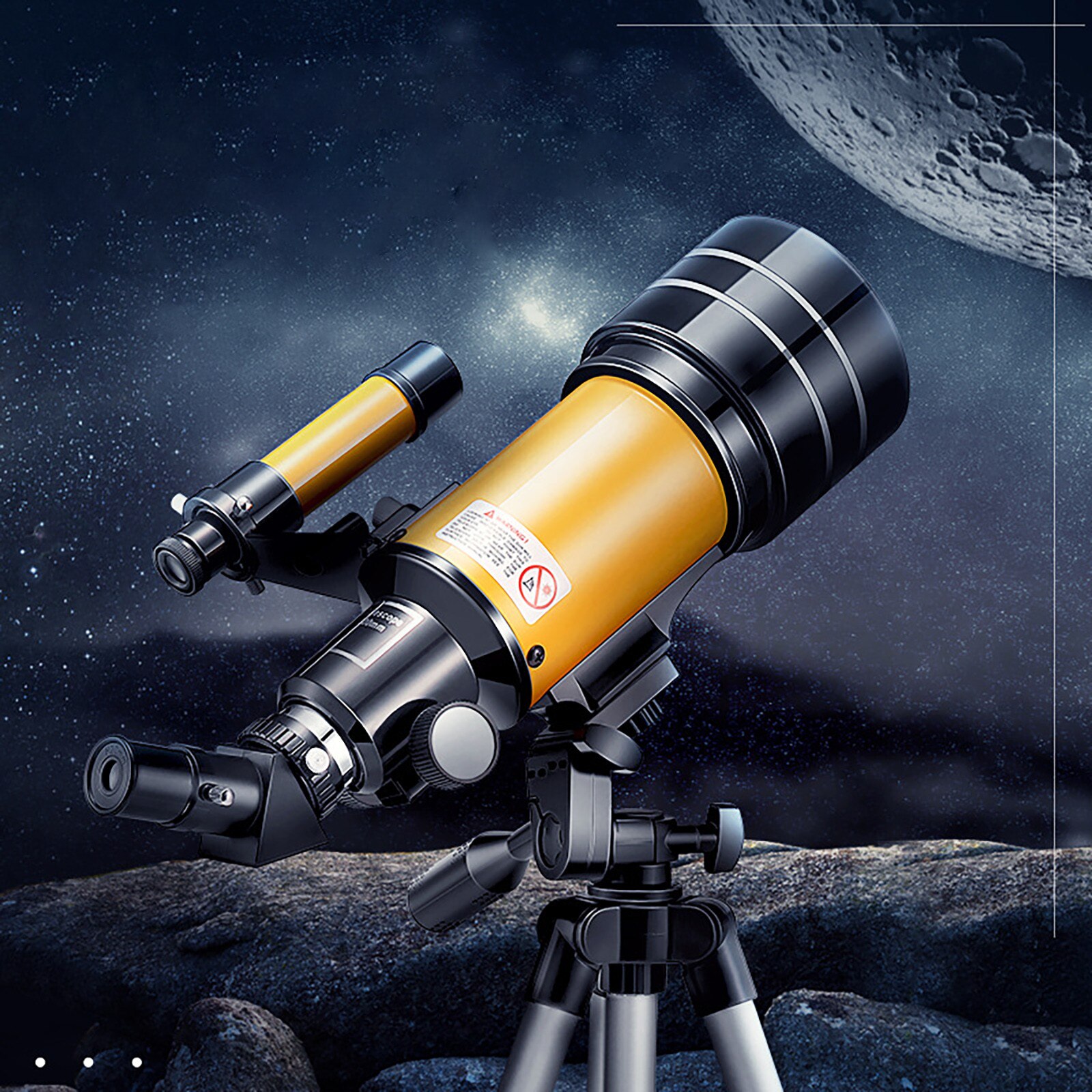 Monocular Telescope 30070 With Adjustable Tripod Phone Adapter For Moon Watching Astronomical Telescope Телескоп