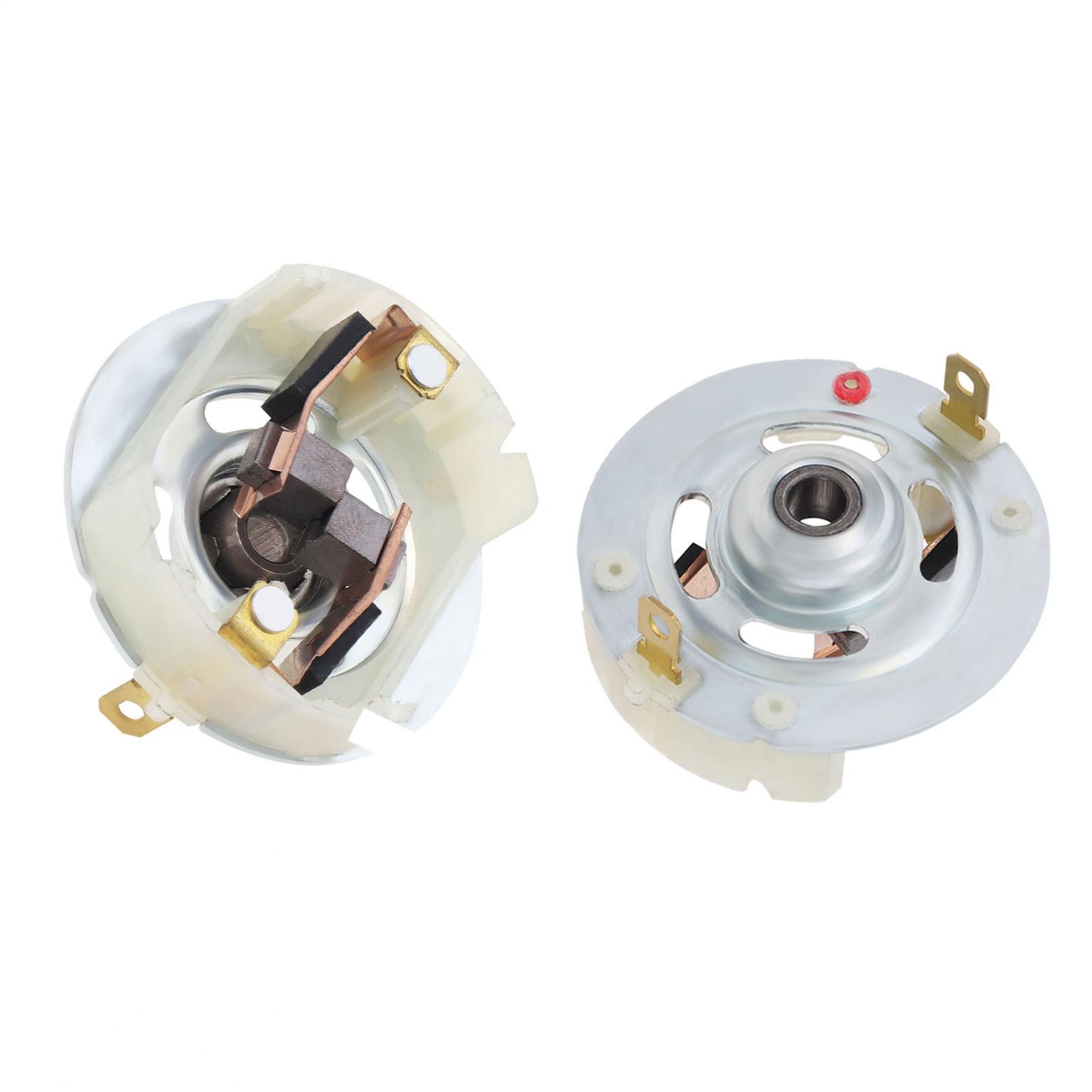 DC Motor Carbon Brushes Holder, Ferramentas Elétricas com Escova de Cobre, Acessórios, 2Pcs, RS775, RS755, RS750