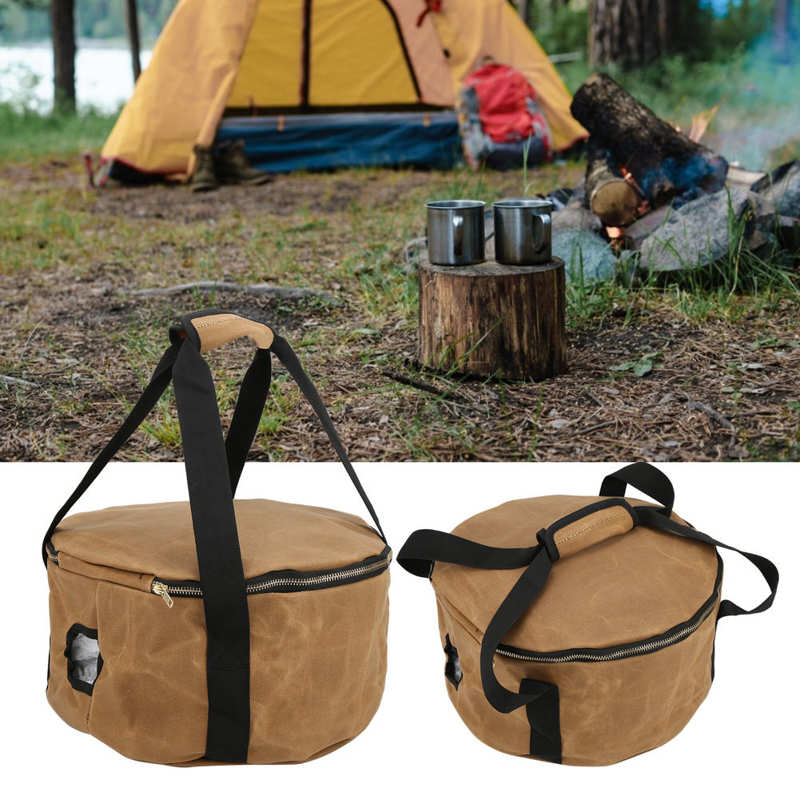 Dutch Pot Storage Bag Travel Pot Bag Portable for Outdoor Camping