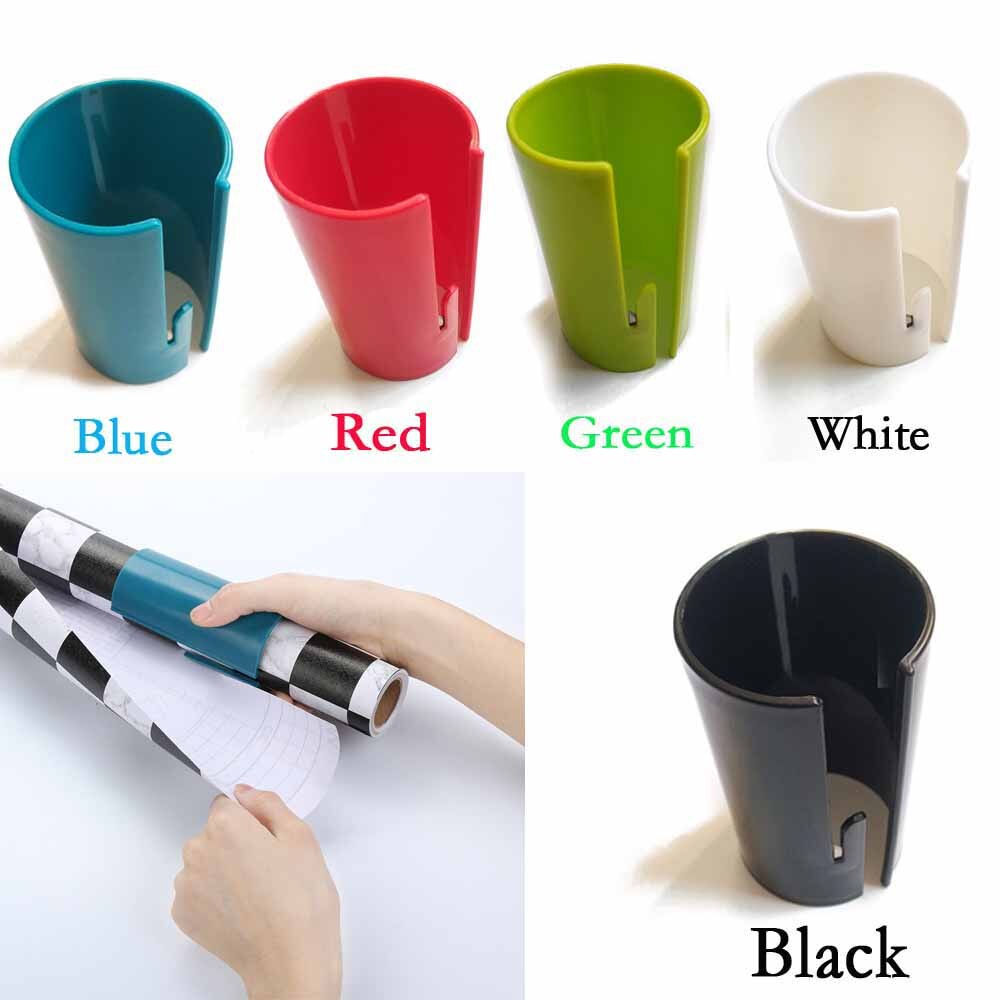Glidende indpakningspapirskærer indpakningspapirrulleskærer skærer præfektlinjen hver eneste gang papirpapirskæreværktøj