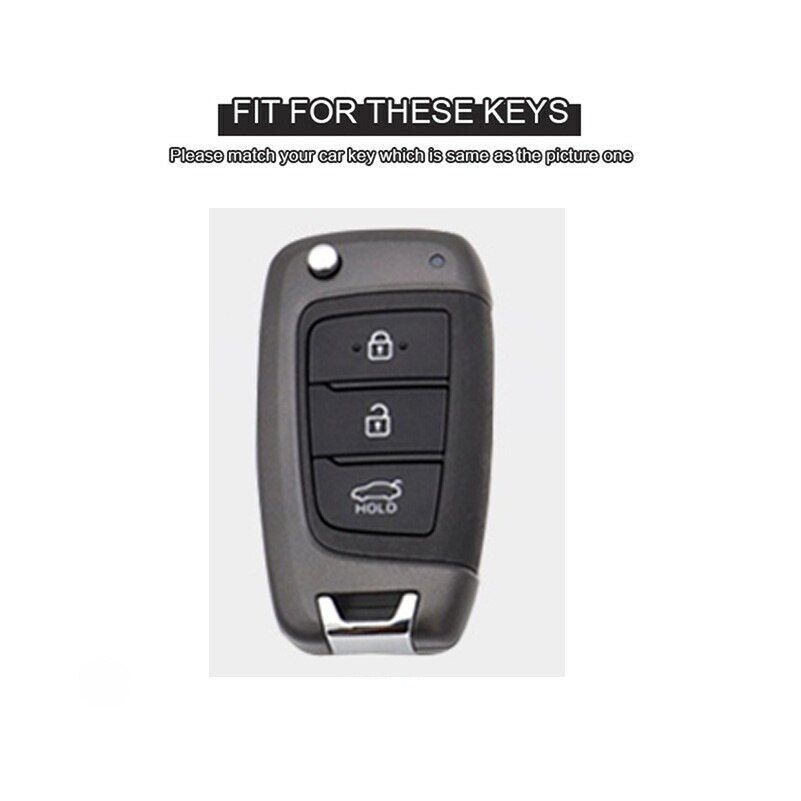 Mokkanahkainen auton taittuva flip avaimenperä kuorikotelo hyundai solaris elantra  i30 i35 i40 tucson kona avainkotelo etäauto