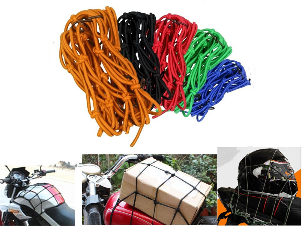 Motorcykel universalbag hjelm 30*30cm taske cykel bagage lastnet dækning til ducati 800ss 800 supersport 900 sssport