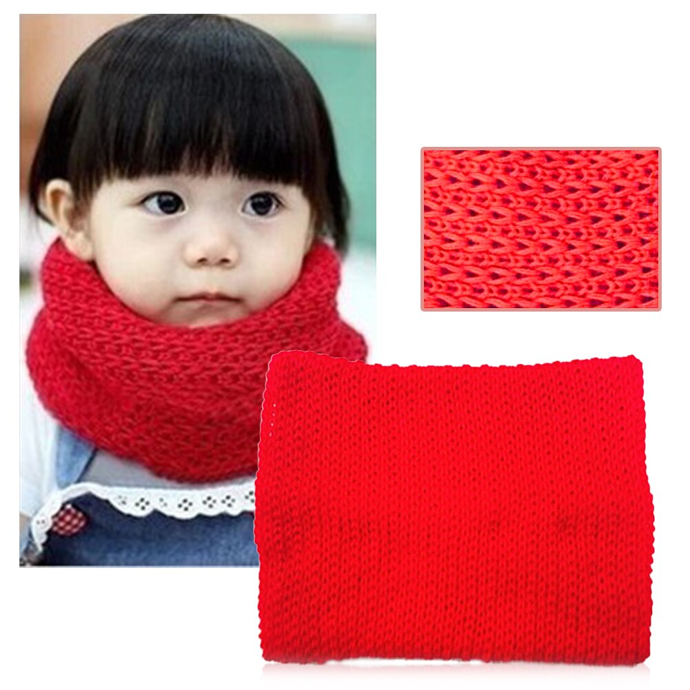 bébé hiver écharpe pour garçons filles brossé tricot cou plus cercle enveloppement bébé bénitier boucle Snood châle écharpe unisexe