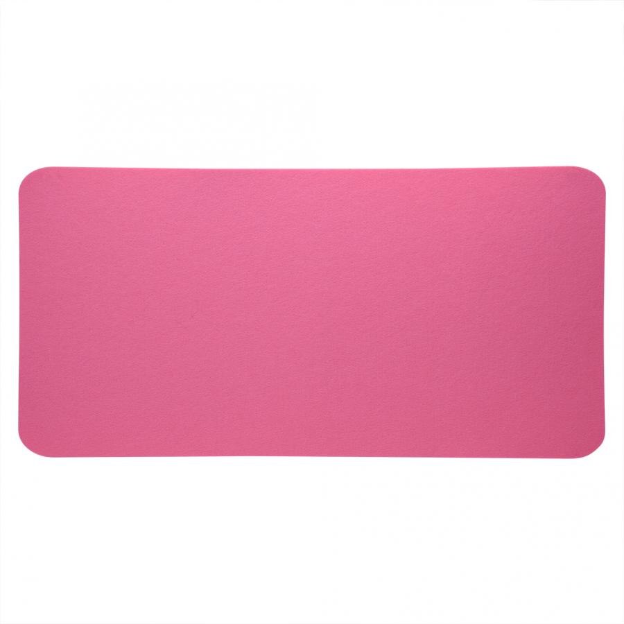 68 x 33cm pöytäalusta huovat pöytä hiirimatto kotitoimisto pöytä kannettavan tietokoneen matto antistaattinen tietokone pc tyynyt hiirimatto: Vaaleanpunainen
