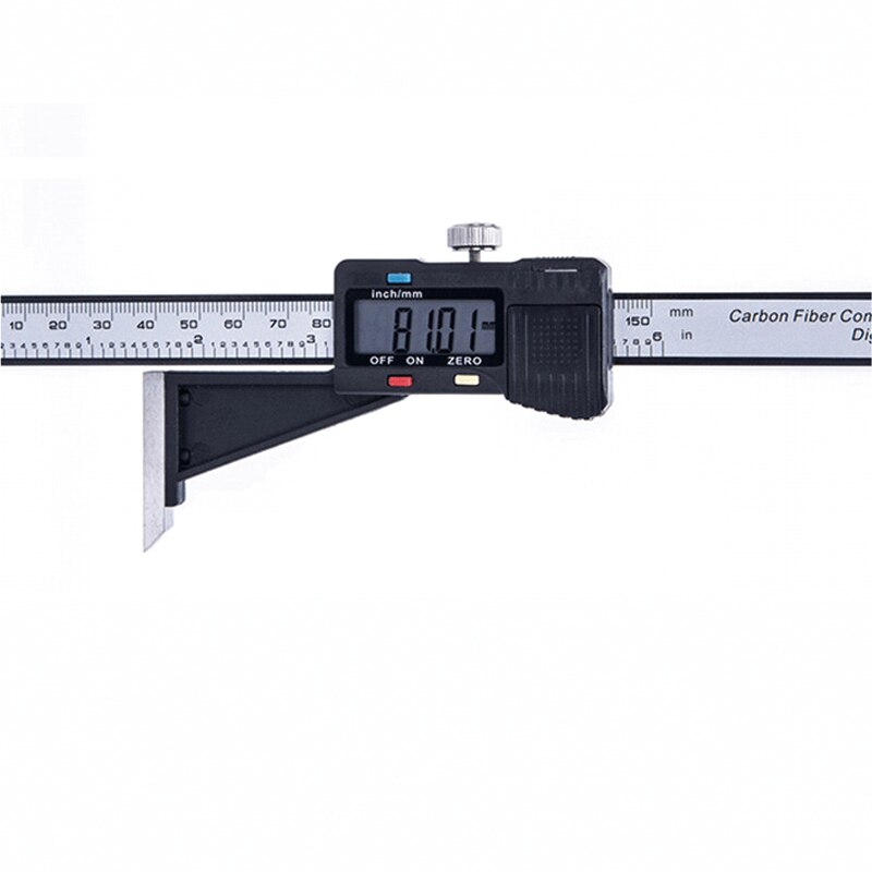 LCDdigital altimeter height scale high precision digital display vernier caliper bottom with magnetic altimeter measurement tool