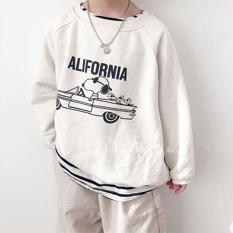Efterår familie matchende tøj mor og børn sweatshirts bomuld småbørn drenge piger hoodies far og børn pullovere