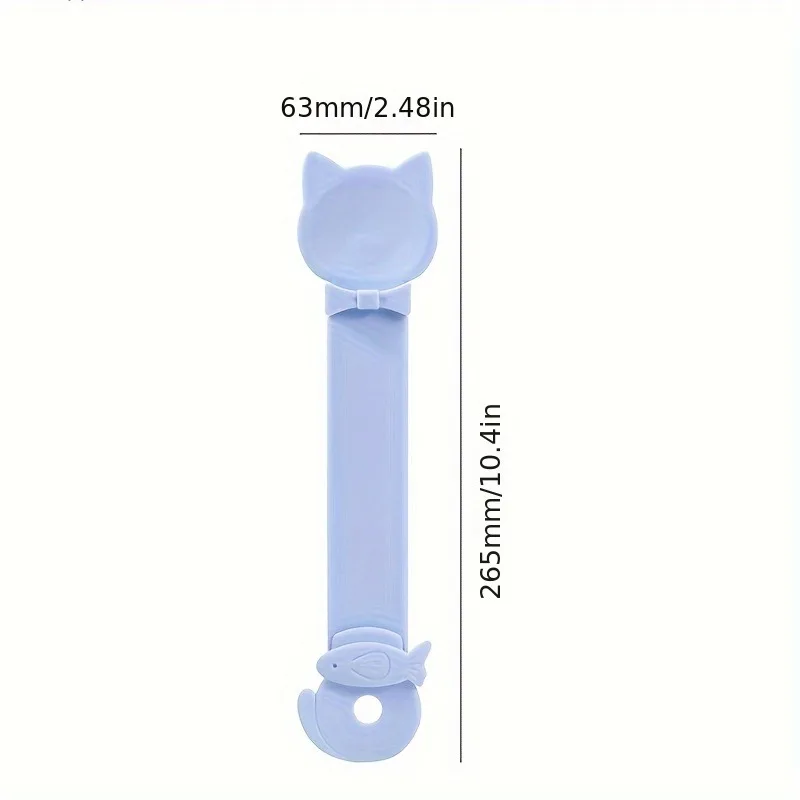 Cat Strip Feeder Spoon Long Handle Lickable Wet Food Feeder for Cats Pet Meat Mud Food Squeeze Dispense Spoon Pet Supplie