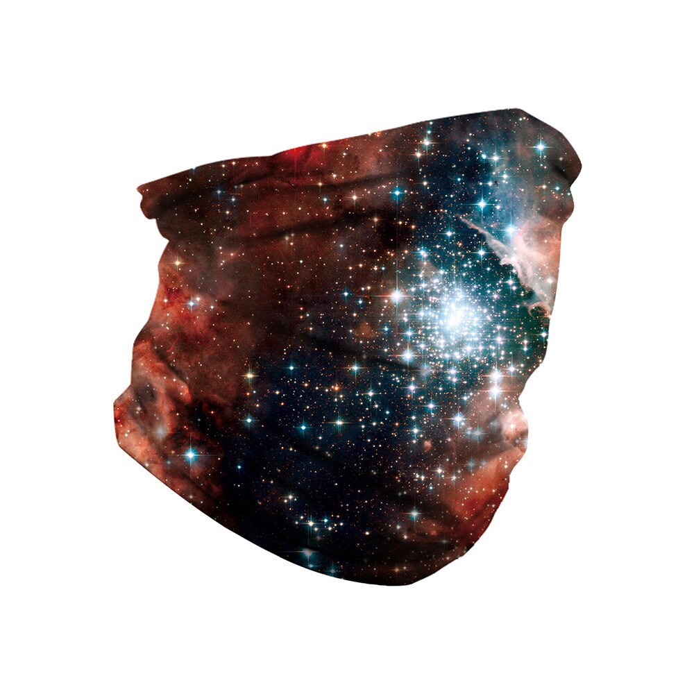 3d galaxtryck seamle balaclava halsduk hals varmare hals gaiter halv ansikte täcka huvud bandanas sköld huvudband huvudbonader män kvinnor