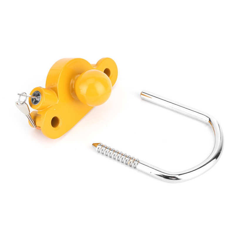 trailer connector trailer wire Universal Trailer Lock Hitch Coupler Anti-Theft Locking Adjustable Height with 2 Keys trailer
