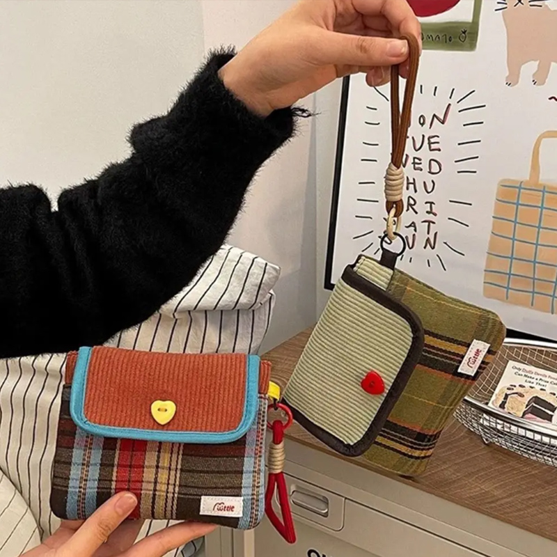 Bolsa de almacenamiento de gran capacidad, bolsa de cosméticos, bolsa de pañuelos portátil, bolsa de almacenamiento, organizador de Cables de datos de lápiz labial, bolsa de toallas sanitarias para niña