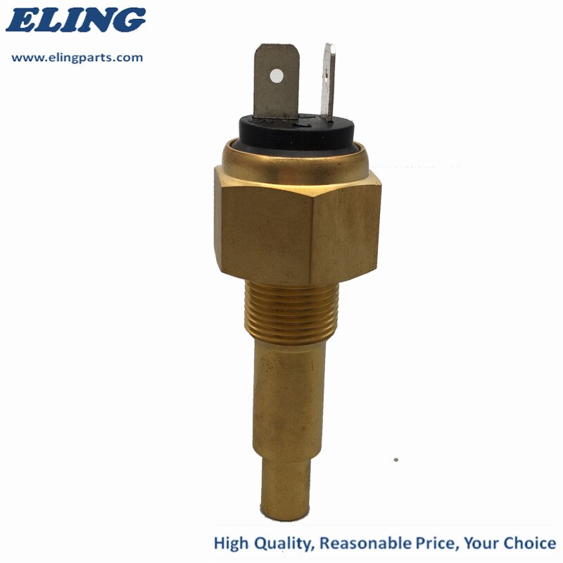 Jauge de température d'eau pour bateau | Jauge de température d'eau 25-120 Celsius avec rétro-éclairage du moteur jauge de température d'eau 9 ~ 32VDC,: 3 8-18NPT