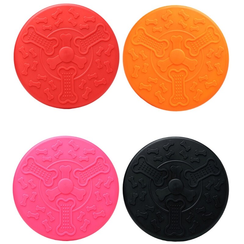 18 Cm Fun Toy Flying Disc Perfect Disc Toy Dog Training Throwing Catch Playing 23GA