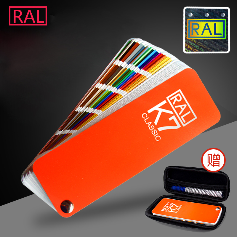 Duitsland Ral K7 Internationale Standaard Kleur Kaart Raul-Verf Coatings Met Een Doos