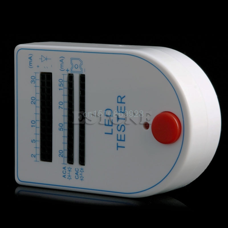 Mini Test Box Handy 2~150mA LED Test Box Tester For Light-emitting Diode Lamp Bulb M126