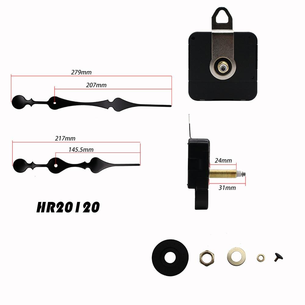 Small Round Quartz Clock Movement Parameters: Diy Clock Long Axis High Torque Wall Clock Movement +20cm