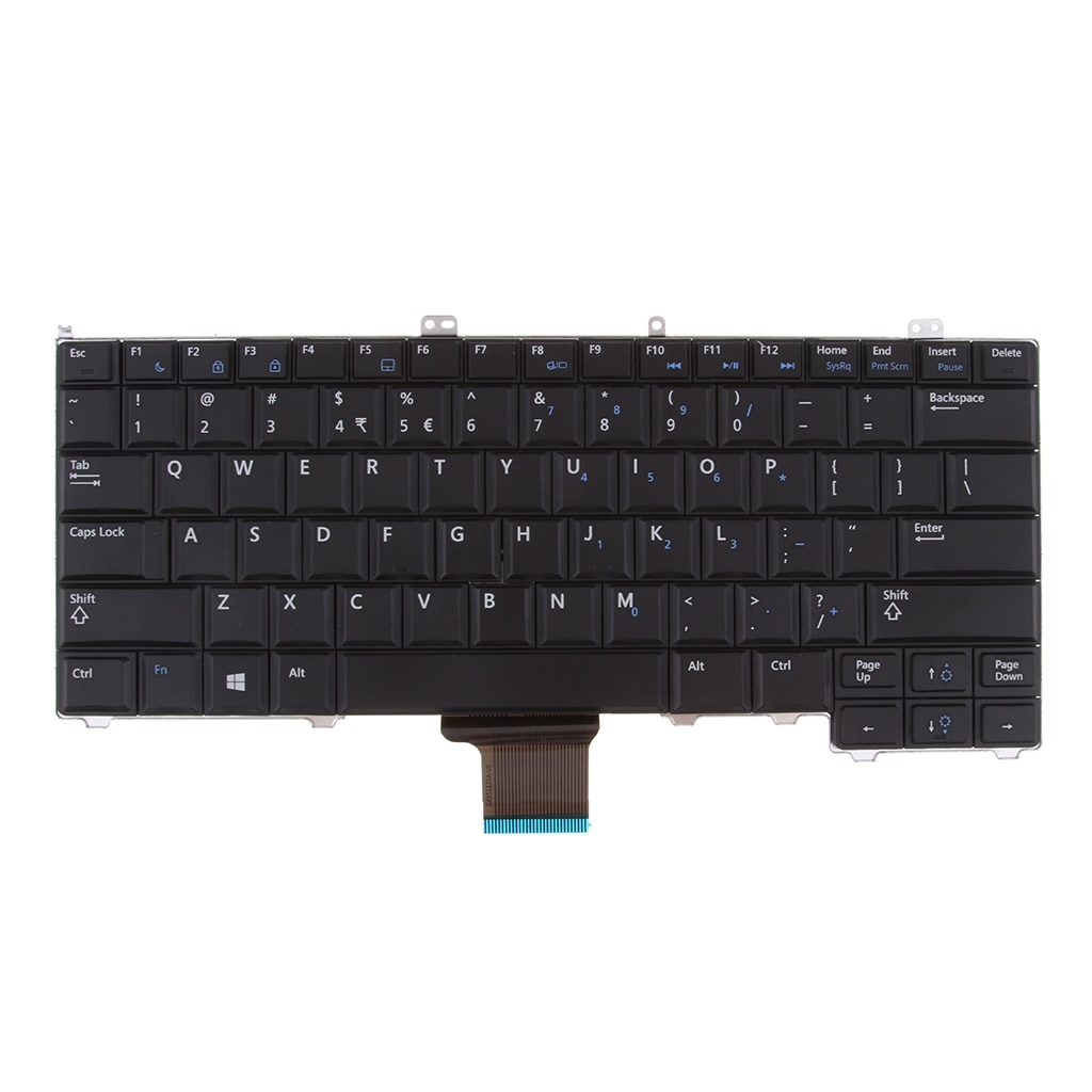 Replacement Keyboard for Dell Latitude 12 7000 E7240 E7440 E7420 Laptop US Layout