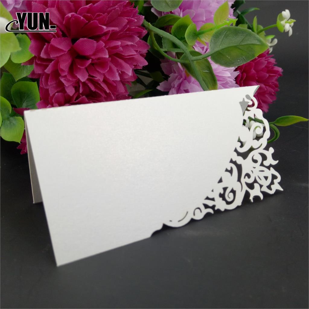 100PCS Wedding Invitation Card Table Card Seat Esc... – Vicedeal